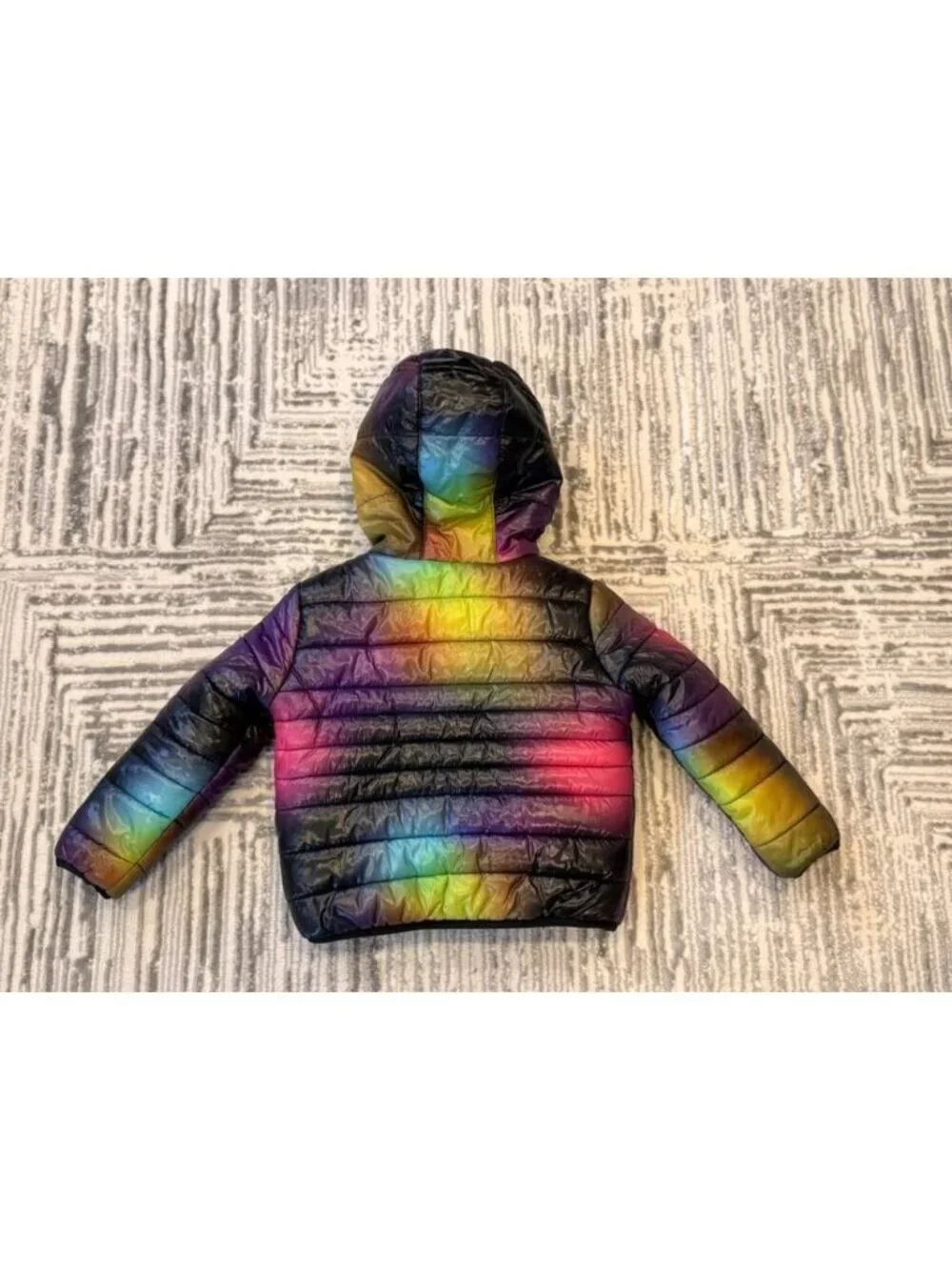 Nike Core Quilted girls Toddler size 2T hooded puffer coat MSRP $100